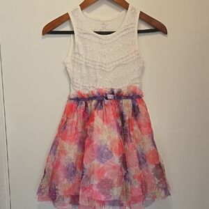 1989 Place Pink and White Casual Dress